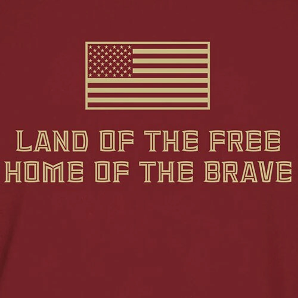 Mens Florida State Seminoles Garnet 2014 Military Day T-Shirt