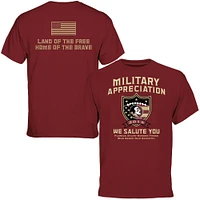 Mens Florida State Seminoles Garnet 2014 Military Day T-Shirt