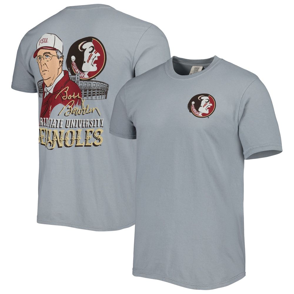 Men's Heather Gray Florida State Seminoles Hyperlocal T-Shirt