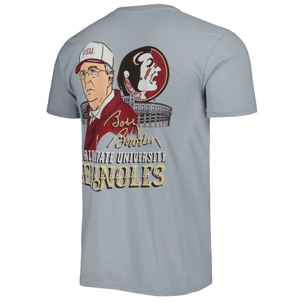 Men's Heather Gray Florida State Seminoles Hyperlocal T-Shirt