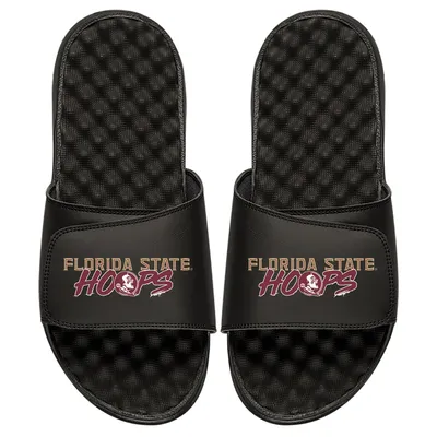 Florida State Seminoles ISlide Hoop Slide Sandals - Black