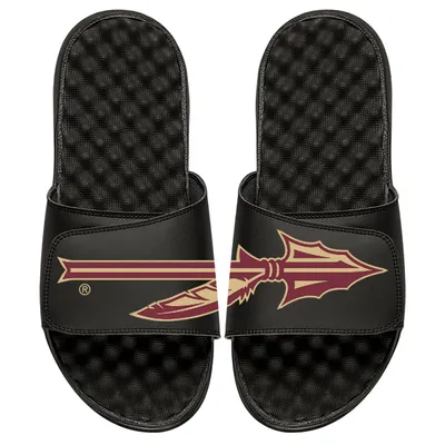 Florida State Seminoles ISlide Spear Split Slide Sandals - Black