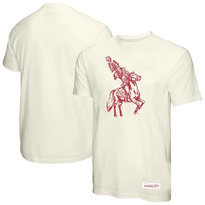 T-shirt vintage pour homme Mitchell & Ness crème Florida State Seminoles