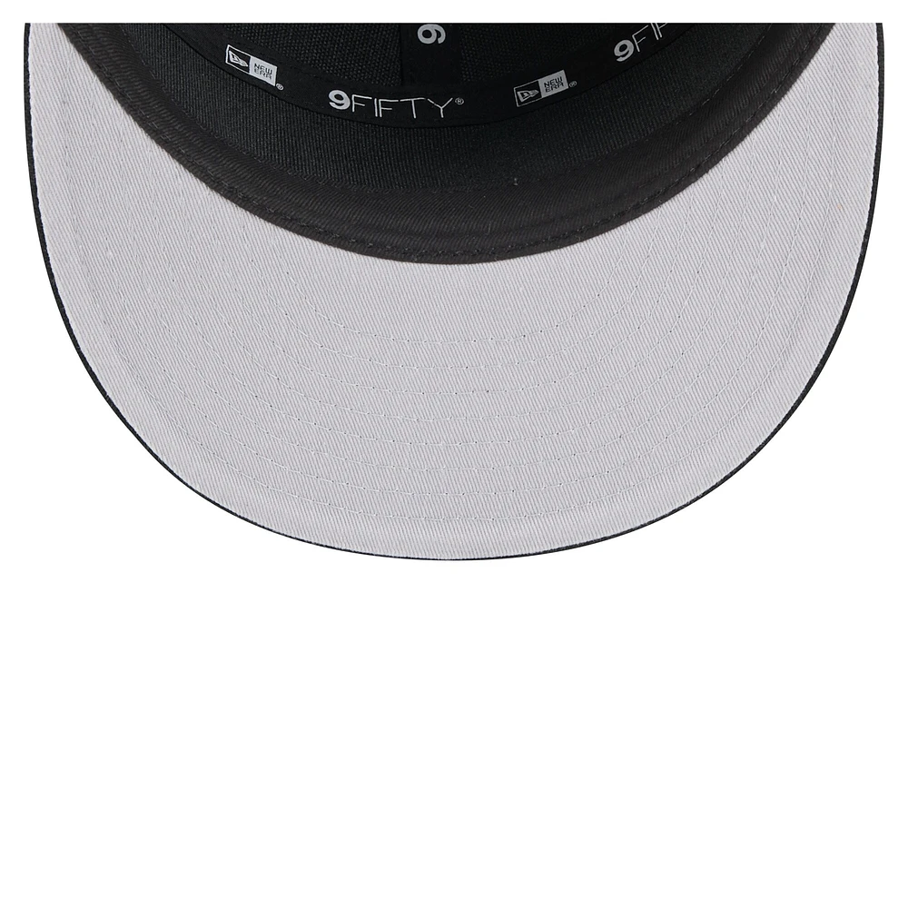 Casquette snapback 9FIFTY Adventure noire en toile pour homme, modèle Florida State Seminoles, New Era