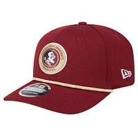 Men's New Era Garnet Florida State Seminoles COOLERA 9SEVENTY Rope Stretch-Snap Hat