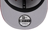 Men's New Era Garnet Florida State Seminoles Display 9FIFTY Snapback Hat