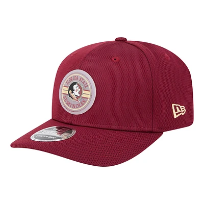 Casquette ajustable extensible à boutons-pression 9SEVENTY de Florida State Seminoles de New Era pour homme