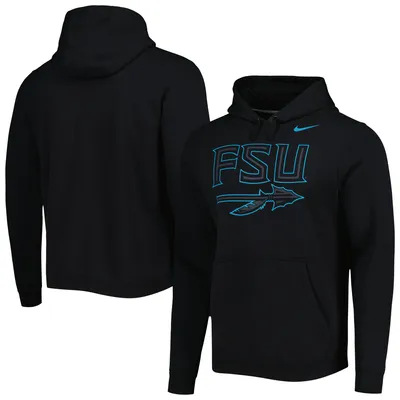 Sweat à capuche Nike Florida State Seminoles Color Pop pour homme, noir