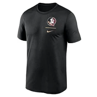 Men's Nike Black Florida State Seminoles Primary Logo Legend Performance T-Shirt