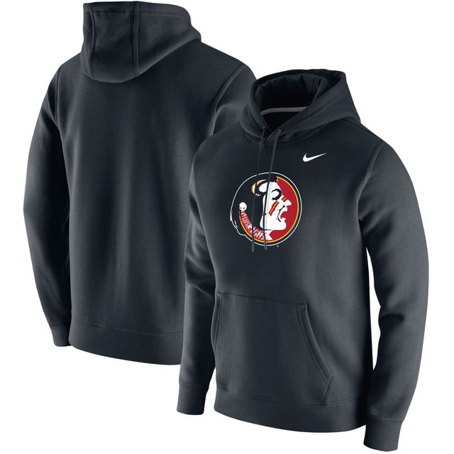 Sweat à capuche Nike Florida State Seminoles Vintage School Logo noir pour homme
