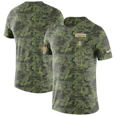 Florida State Seminoles Nike Military T-Shirt - Camo