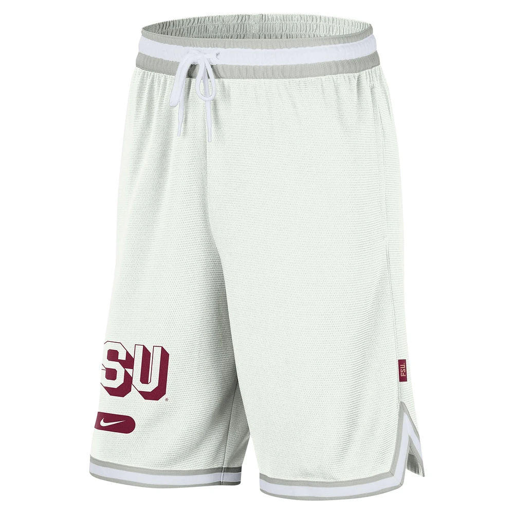 Short Nike Florida State Seminoles DNA 3.0 Performance crème pour homme