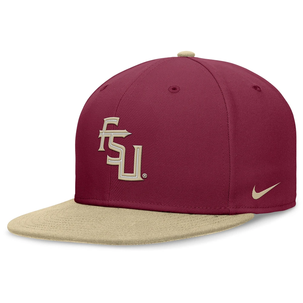 Men's Nike Garnet/Gold Florida State Seminoles Performance Fitted Hat