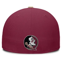 Men's Nike Garnet/Gold Florida State Seminoles Two-Tone Primetime Performance Fitted Hat