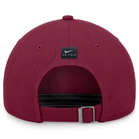 Casquette réglable Nike Garnet Florida State Seminoles 2024 On-Field Club pour homme