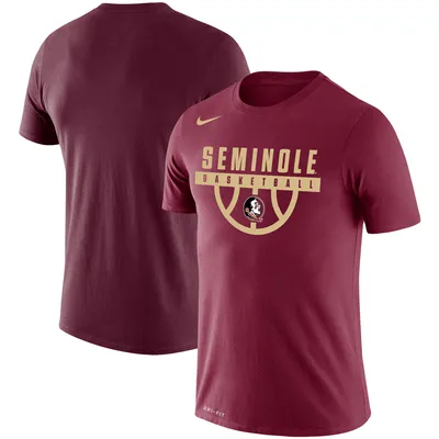 Florida State Seminoles Nike Basketball Drop Legend Performance T-Shirt - Garnet
