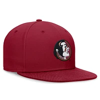 Casquette ajustée Nike Garnet Florida State Seminoles Legacy True pour hommes