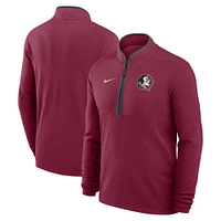 Pull Nike Garnet Florida State Seminoles léger Victory Performance à demi-zip pour homme