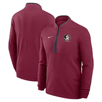 Pull Nike Garnet Florida State Seminoles léger Victory Performance à demi-zip pour homme