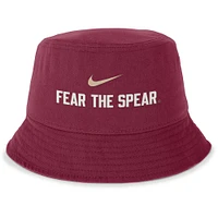 Chapeau bob Apex local Nike Garnet Florida State Seminoles pour hommes