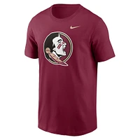 T-shirt Nike Garnet Florida State Seminoles Primetime Evergreen Logo pour homme