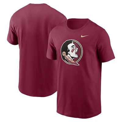 T-shirt Nike Garnet Florida State Seminoles Primetime Evergreen Logo pour homme