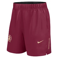 Men's Nike Garnet Florida State Seminoles Primetime Woven Victory Performance Shorts
