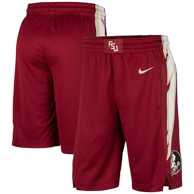 Short de performance Nike Garnet Florida State Seminoles Replica pour homme