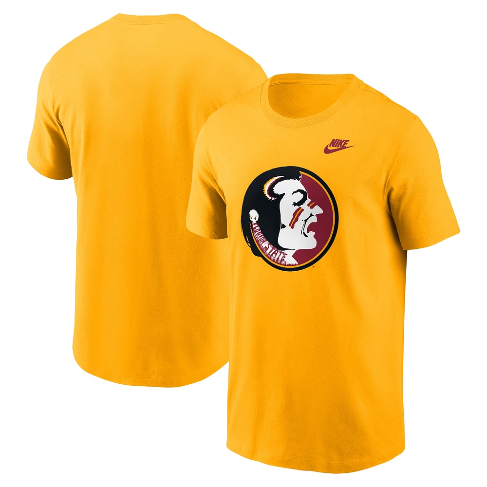 T-shirt avec logo alternatif Nike Gold Florida State Seminoles Legacy pour homme