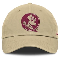 Casquette ajustable Nike Gold Florida State Seminoles Primetime Club pour homme