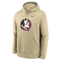 Men's Nike Gold Florida State Seminoles Primetime Club Fleece Pullover Hoodie