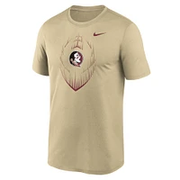 Men's Nike Gold Florida State Seminoles Primetime Legend Icon Performance T-Shirt