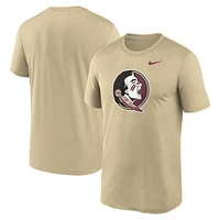 T-shirt Nike doré avec logo Primetime Legend des Florida State Seminoles pour homme