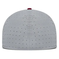 Men's Nike Gray Florida State Seminoles On-Field Dugout True Performance Fitted Hat