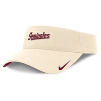 Visière ajustable Nike Natural Florida State Seminoles Primetime Ace pour homme