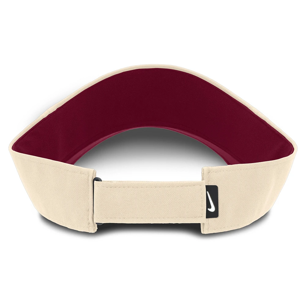Visière ajustable Nike Natural Florida State Seminoles Primetime Ace pour homme