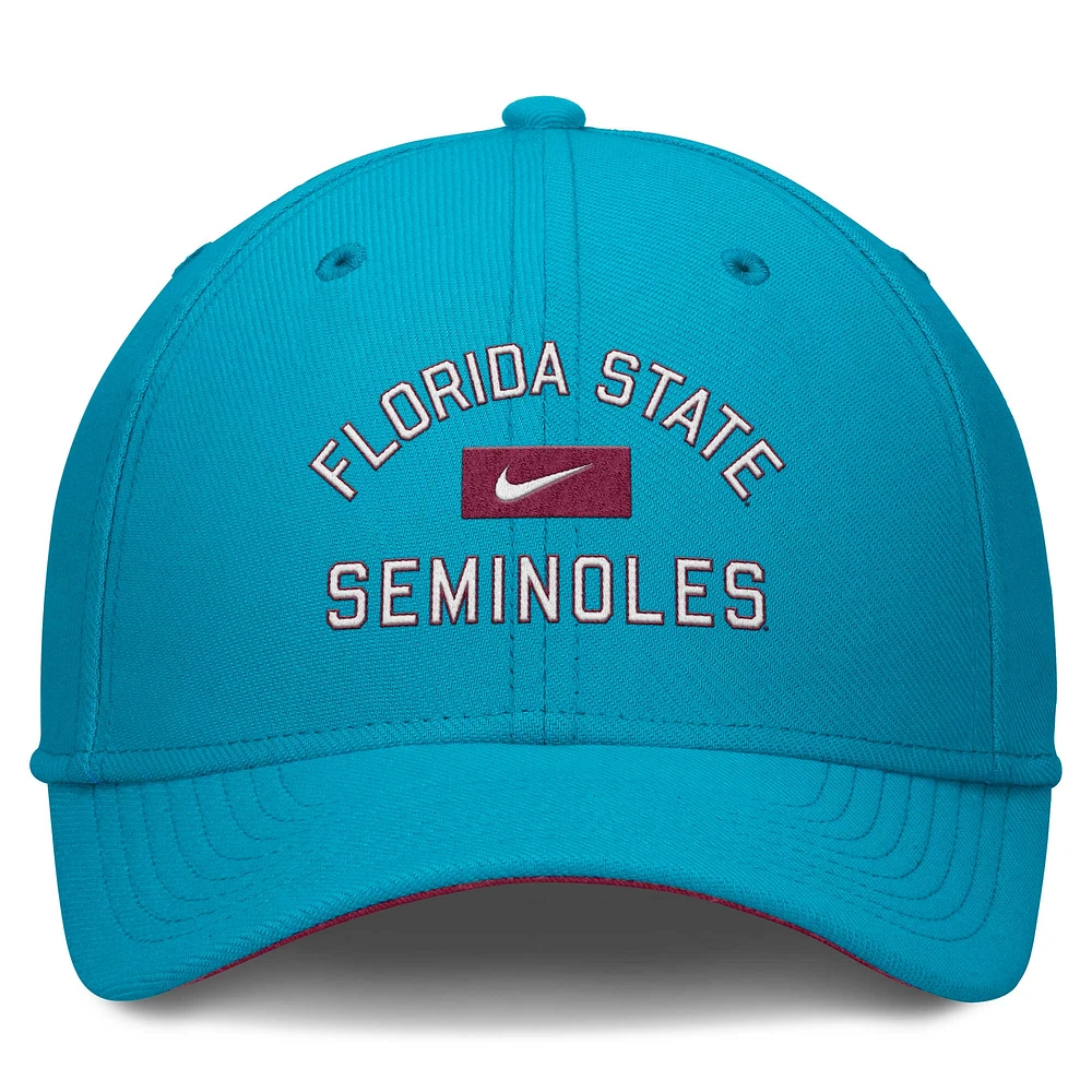 Men's Nike Turquoise Florida State Seminoles Swoosh Flex Hat