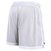 Short de performance réversible Nike Primetime pour homme, blanc/grenat, Florida State Seminoles