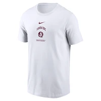 T-shirt de basket-ball Nike blanc pour homme des Florida State Seminoles On-Court