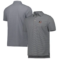 Men's Peter Millar Gray Florida State Seminoles Jubilee Striped Performance Jersey Polo