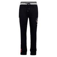 Men's Pro Standard Black Florida State Seminoles Script Tail Fleece Sweatpants