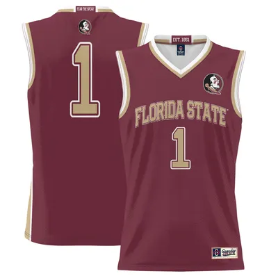 #1 Florida State Seminoles ProSphere Basketball Jersey - Garnet