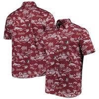 Men's Reyn Spooner Garnet Florida State Seminoles Classic Button-Down Shirt