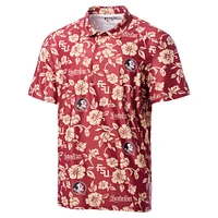 Men's Reyn Spooner Garnet Florida State Seminoles Performance Polo