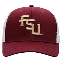 Men's Top of the World Garnet/White Florida State Seminoles Victory Baseline Trucker Adjustable Hat