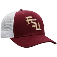 Men's Top of the World Garnet/White Florida State Seminoles Victory Baseline Trucker Adjustable Hat