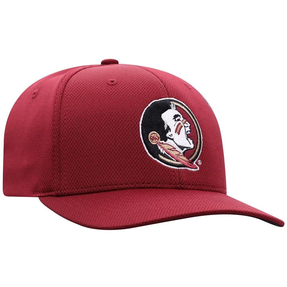 Men's Top of the World Garnet Florida State Seminoles Reflex 2.0 Flex Fit Hat