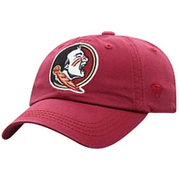 Men's Top of the World  Garnet Florida State Seminoles Champ Washed Adjustable Hat