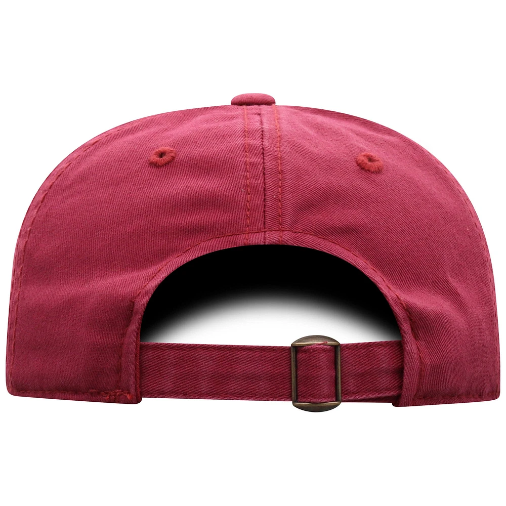 Men's Top of the World  Garnet Florida State Seminoles Champ Washed Adjustable Hat