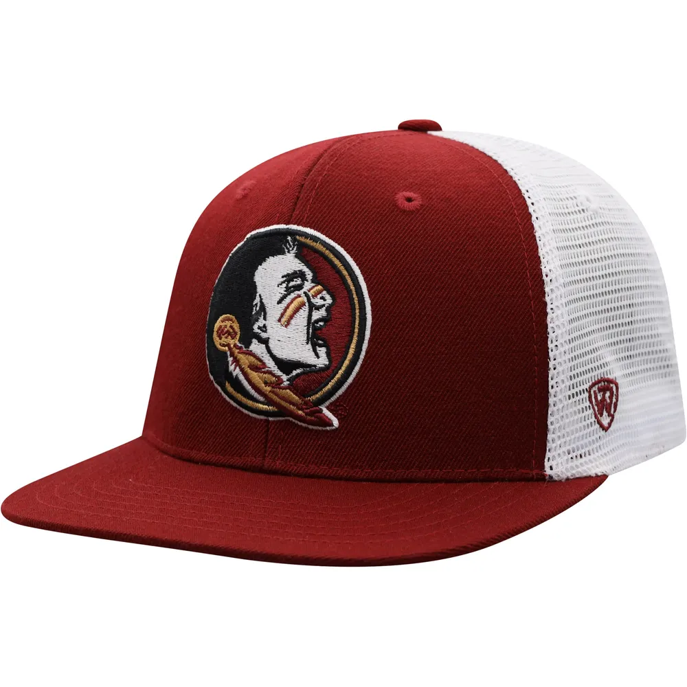 Men's New Era White/Garnet Florida State Seminoles Basic Low